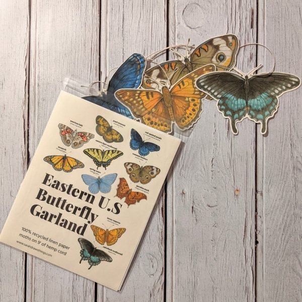 Sarah Ryan Eastern US Butterfly Garland Hot on Sale