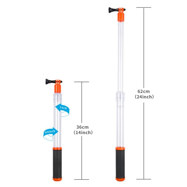 TELESIN Diving Buoyancy Waterproof Selfie Stick Online