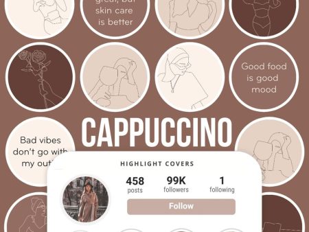 CAPPUCCINO IG HIGHLIGHT COVERS Online