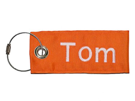 Cable Loop Luggage Tag on Sale