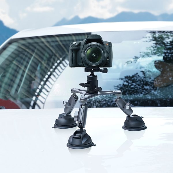 TELESIN Three-Arm Suction Mount Discount