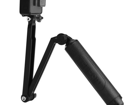 TELESIN Waterproof Selfie Stick Floating Hand Grip + 3-Way Grip Arm Monopod Pole Tripod Discount