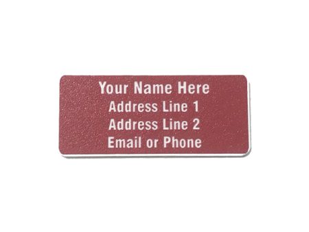 Kayak ID - Name Tag Supply