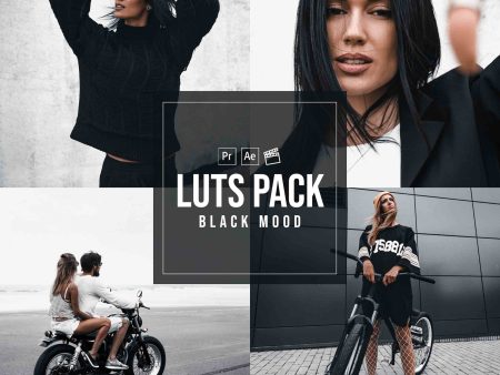 BLACK MOOD VIDEO LUTS (MOBILE & DESKTOP) Cheap