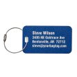 Personalized Laser-Engraved Plastic Luggage Tag - Standard Size Sale