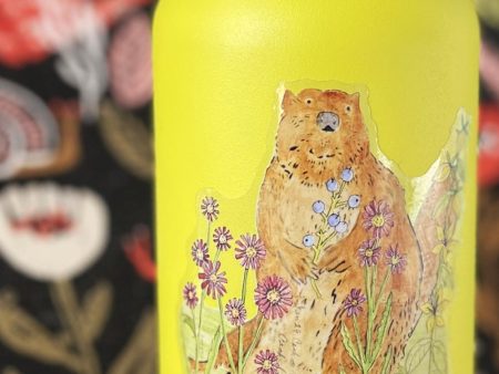 Amy Rice Flower Farm Beaver Sticker Cheap