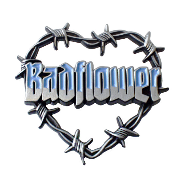 Badflower Heart Pin on Sale