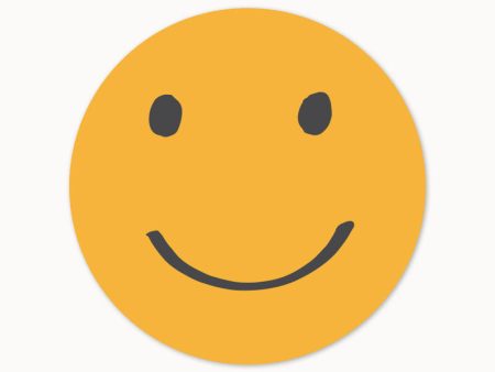 Hello Doodle Smiley Face Sticker Cheap