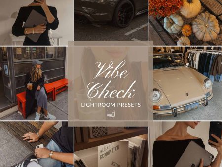 VIBE CHECK LIGHTROOM PRESETS Supply