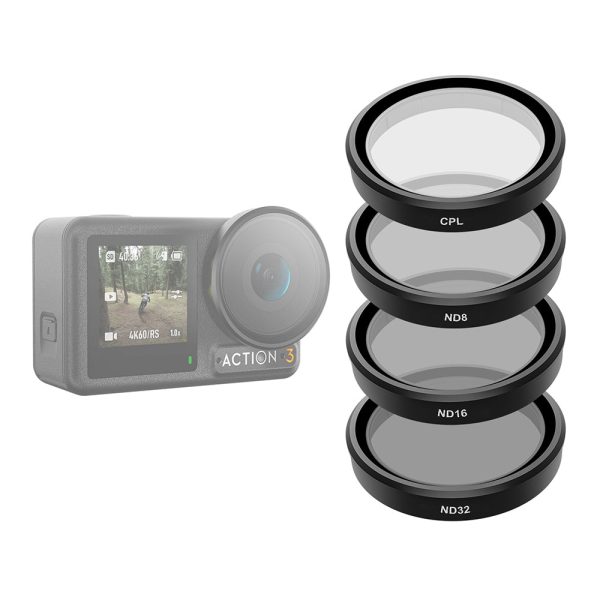 TELESIN CPL+ND8 16 32 Filter Set for DJI ACTION 3 4 5 Online Hot Sale