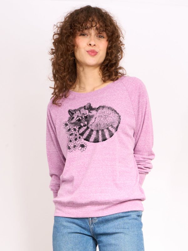 Supermaggie Raccoon Pia Pullover Lilac For Sale