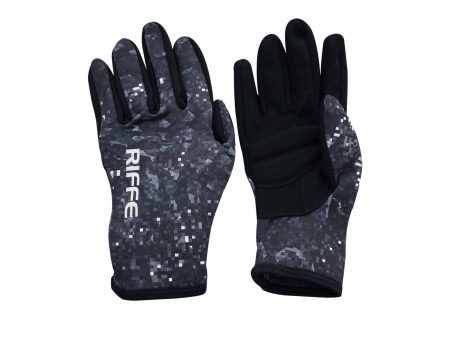 Vortex© Black Amara   Camo Neoprene Gloves Supply