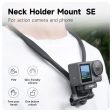 TELESIN Neck Holder Mount SE (No Magnetic) for Action Cameras  Phones For Sale