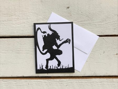 Squirrel Tacos Krampus Greeting Card Fashion