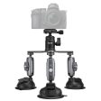 TELESIN Three-Arm Suction Mount Discount