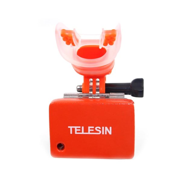 TELESIN Mouth Mount Surfing Skating Shoot Bite Mouthpiece Holder Adapter for GoPro For Discount