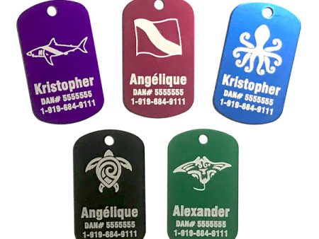 Engraved Aluminum Dog Tags For Cheap