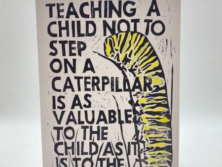 Amy Rice Teaching Caterpillar Card Online now