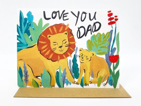 Ivy House Design Love You Dad Card Cheap