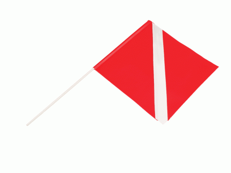 Torpedo Float Dive Flag with Pole Hot on Sale