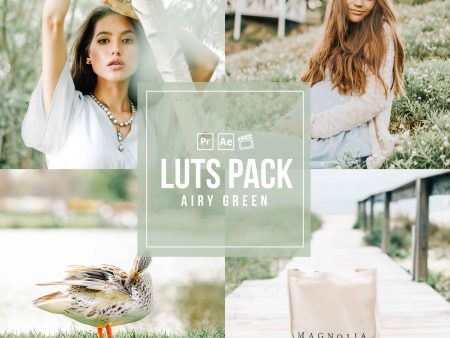 AIRY GREEN VIDEO LUTS (MOBILE & DESKTOP) Hot on Sale