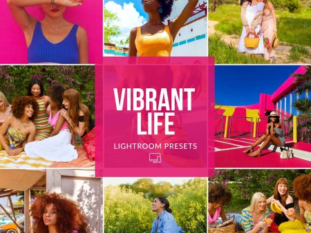 VIBRANT LIFE LIGHTROOM PRESETS For Sale