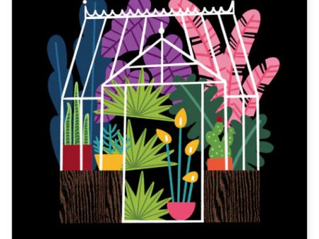 Hideaway House Studio Greenhouse Print Online Sale