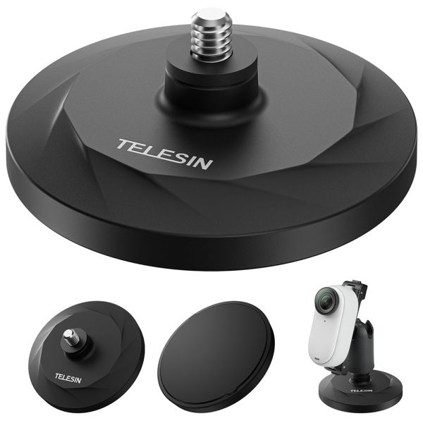 TELESIN Magnetic Base Steering Bracket for Insta360 GO 3 For Sale