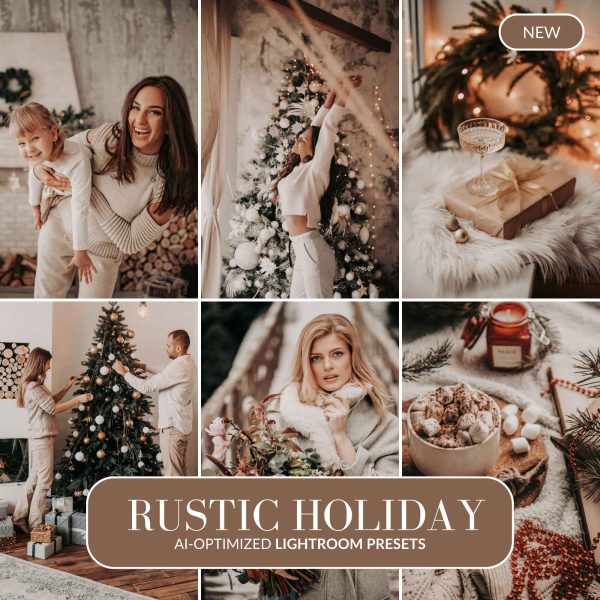 RUSTIC HOLIDAY AI-OPTIMIZED LIGHTROOM PRESETS For Cheap