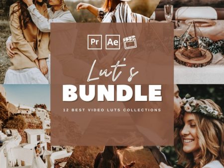 VIDEO LUTS BUNDLE (12 MOBILE & DESKTOP PACKS) (MOBILE & DESKTOP) Sale