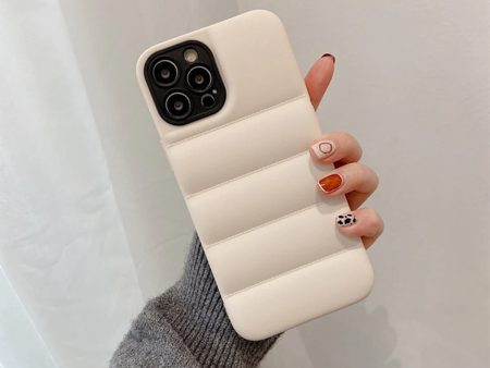 White Puffer Case Online Sale