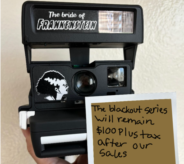 The Bride Of Frankenstein Polaroid Camera Cheap