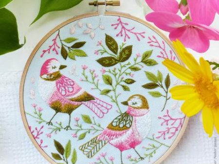 Tamar Nahir-Yanai 6  Embroidery Kit with Hoop on Sale