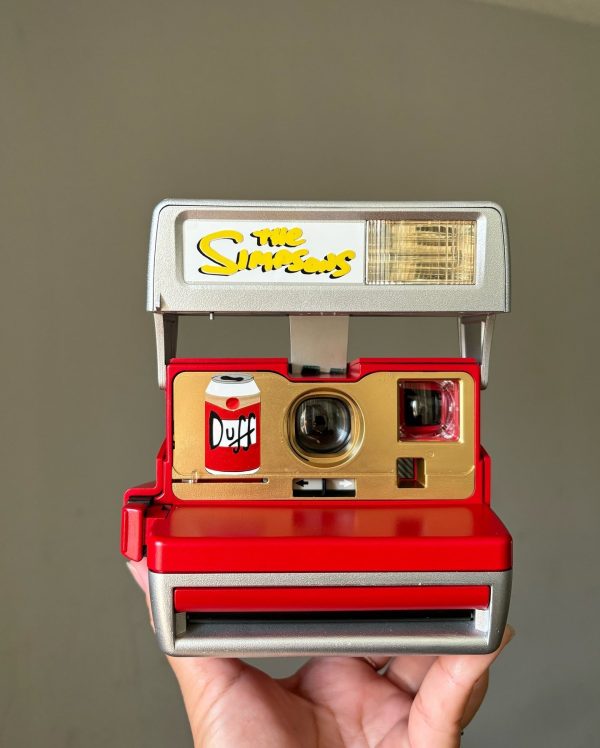 The Simpsons Duff Beer Polaroid Camera For Cheap