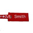 Holiday Christmas Luggage Tag w Snowflake Handle Online now