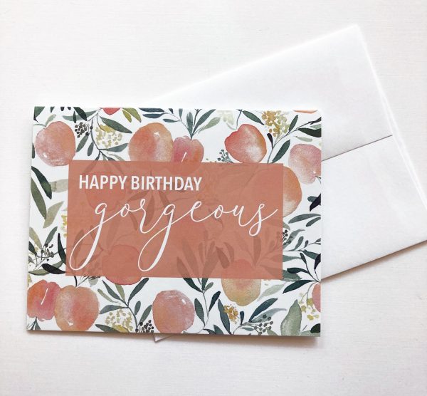 The Darling Bower Happy Birthday Gorgeous Card For Sale