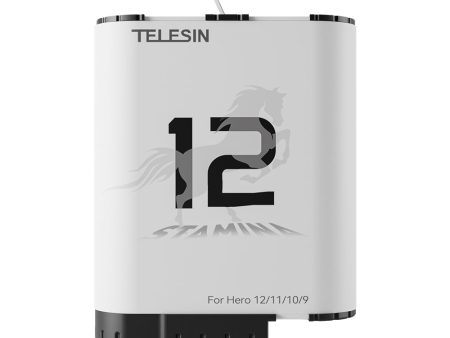 TELESIN Stamina Battery Support -15°C for GoPro Hero 9 10 11 12 For Sale