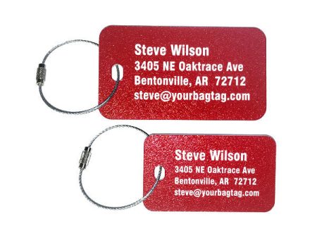 Combo Set of Personalized Luggage Tags - Extreme on Sale