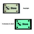 Glow in the Dark Scuba BCD Name Tag Cheap