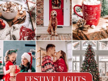 FESTIVE LIGHTS AI-OPTIMIZED LIGHTROOM PRESETS Online now