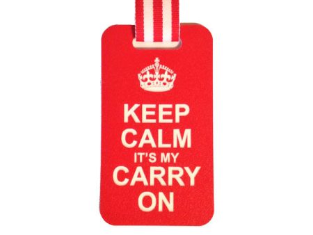 Keep Calm Luggage Tag Sale