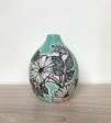 Rider Ceramics Floral Bud Vase Hot on Sale