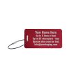 Metal Luggage Tag - Aluminum - 3.85 X 2 inches Sale