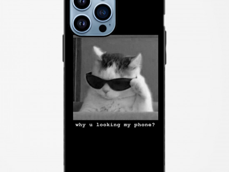 Why u looking my phone Glossy Case 01 Online Sale