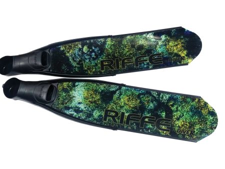 RIFFE by DiveR Digi-tek Carbon Fiber Fin Blades - MEDIUM Fashion