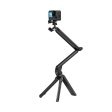 TELESIN Multifunctional Foldable Tripod Selfie Stick Mount for Action Cameras For Cheap