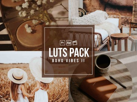 BOHO VIBES II VIDEO LUTS (MOBILE & DESKTOP) Online Sale