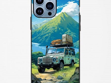 Tourist Jeep vector art For Discount