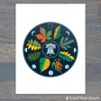 Thistle Finch Philadelphia Hex Sign Print on Sale