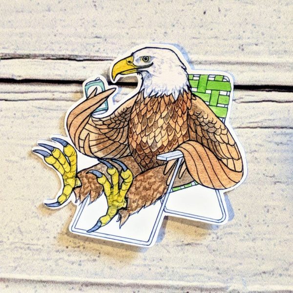 Sarah Ryan Eagle Tailgate Sticker For Discount